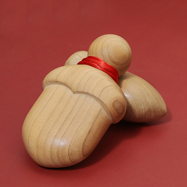 Peach Wood Weapon Ornaments - Pocket Decor & Stress Relief (B2B)