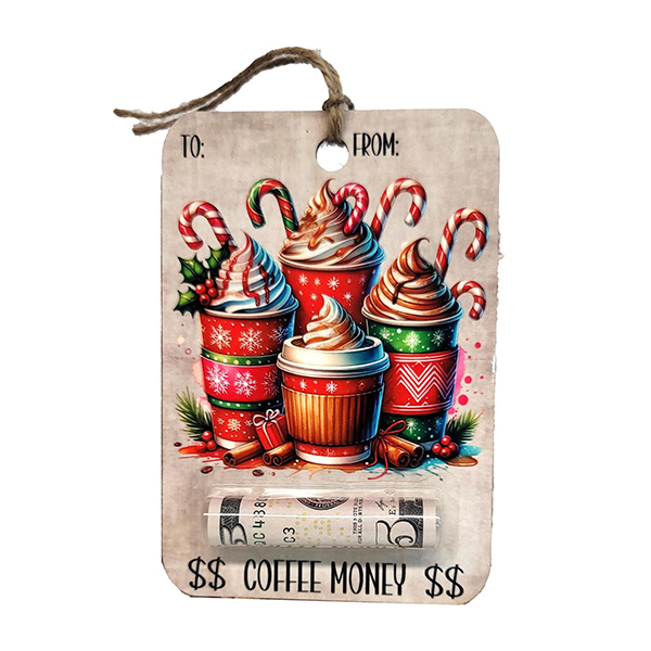 Custom Christmas Money Holders - Paper Cash & Gift Card Holders