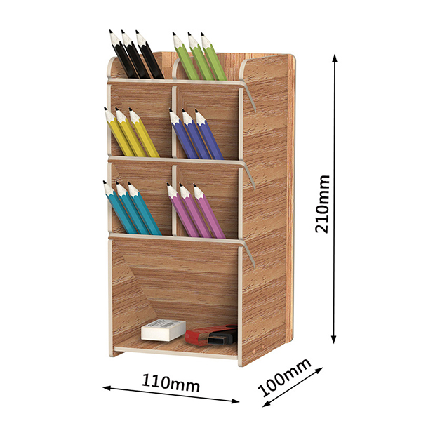 Multi-Grid Pen Holder Organizer: DIY Desk Storage (Wholesale)