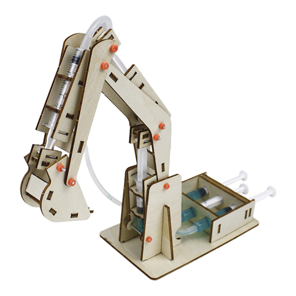 Hydraulic Excavator DIY Kit for Student Science Experiments