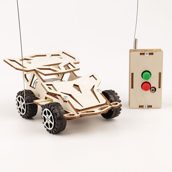 DIY Wireless Remote Control 4WD Racing Car STEM Kit for Kids