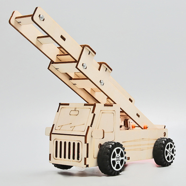 B2B DIY Fire Ladder Truck STEM Kit | Kids Science Toy Factory