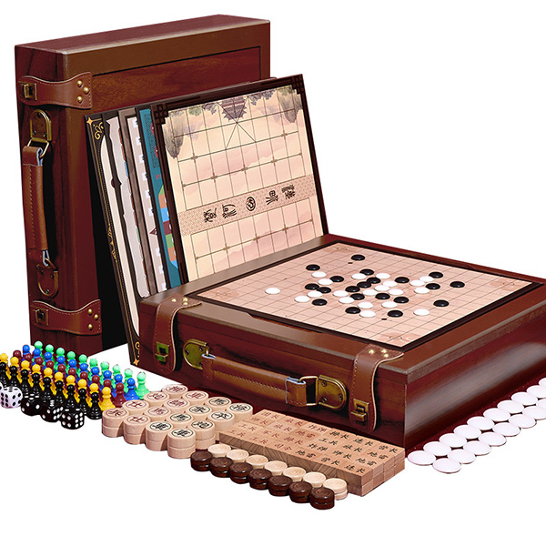 19-in-1 Multi-Functional Wooden Board Game Set – Perfect Gift for Kids' Birthdays & Children’s Day