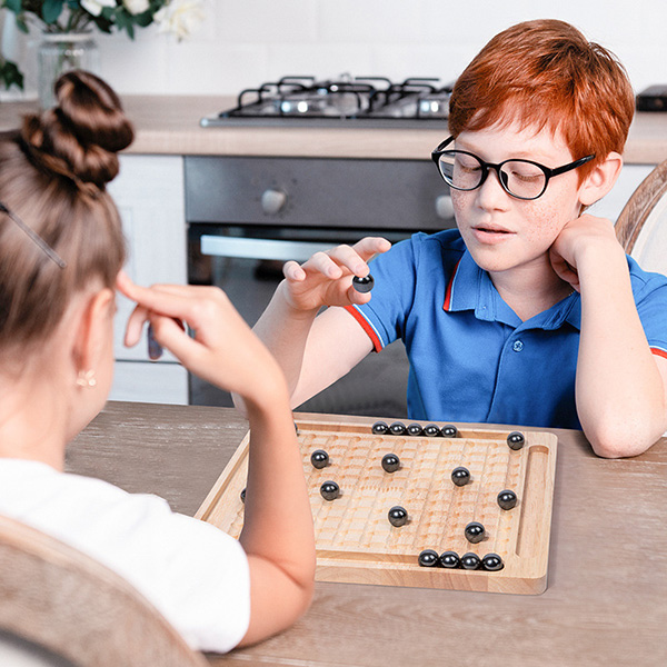 Magnetic Mine Sweeper Battle Chess: Brain-Boosting Wooden Board Game for Kids | B2B Supplier