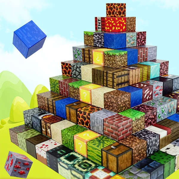 Magnetic Cube Building Toys: MC Strong Magnet Kids Educational Blocks