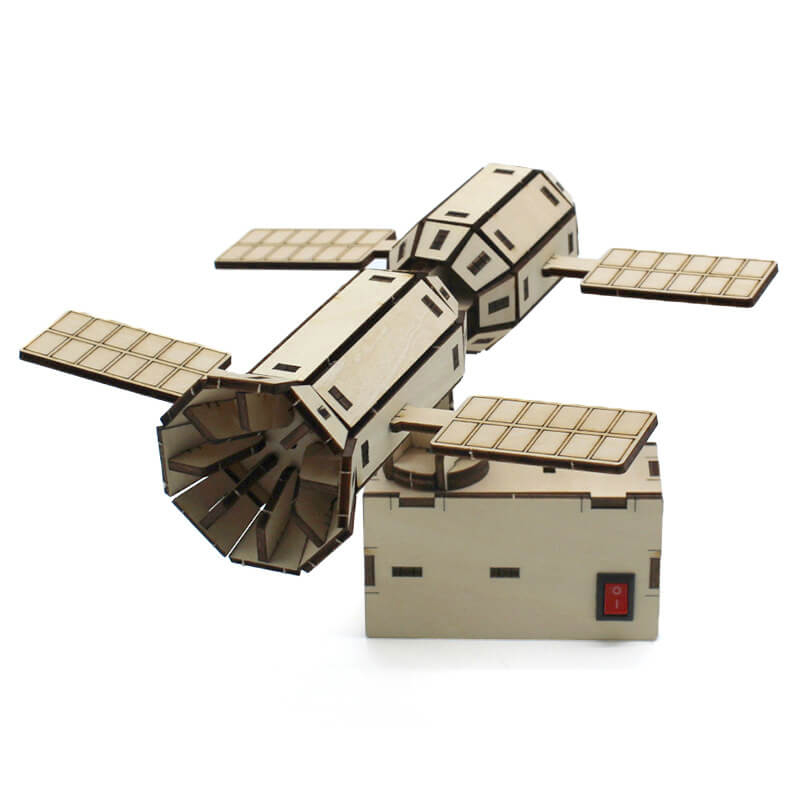 DIY Space Capsule Lab Wooden Model - STEM Educational Kit