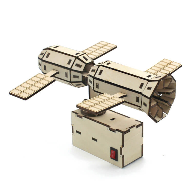 DIY Space Capsule Lab Wooden Model - STEM Educational Kit