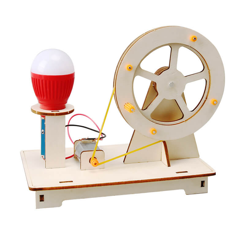B2B DIY Hand Crank Generator | Kids Science Physics Experiment Toy