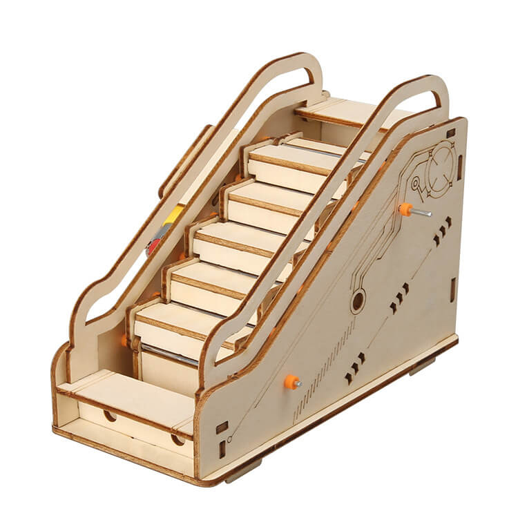 Electric Escalator DIY Science Toy - Kids Educational Craft Kit (B2B)