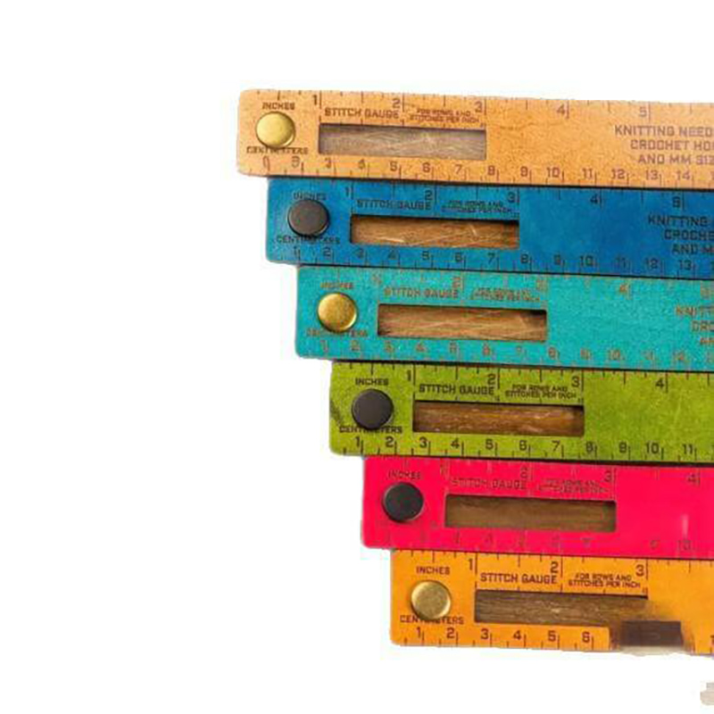 7-in-1 Leather Measuring Tool - Multi-Function Craft Gauge