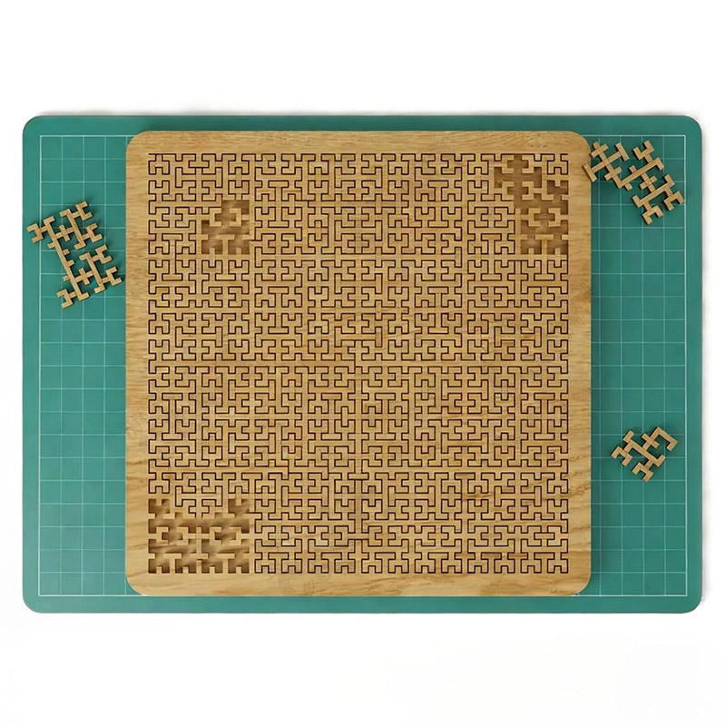 High-Difficulty Wooden Puzzle: Brain-Teasing Logic & Geometry Brain Toy High-Difficulty Wooden Puzzle: Brain-Teasing Logic & Geometry Brain Toy