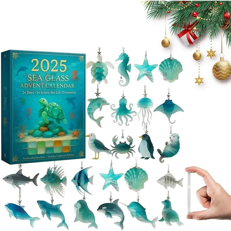 Sea Glass Marine Life Advent Calendar | B2B Wholesale Supplier Sea Glass Marine Life Advent Calendar | B2B Wholesale Supplier