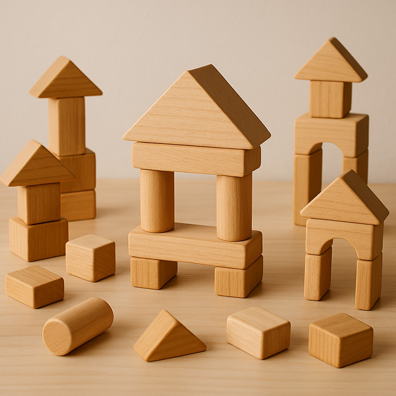Wooden Construction Toys: Durable & Educational Fun