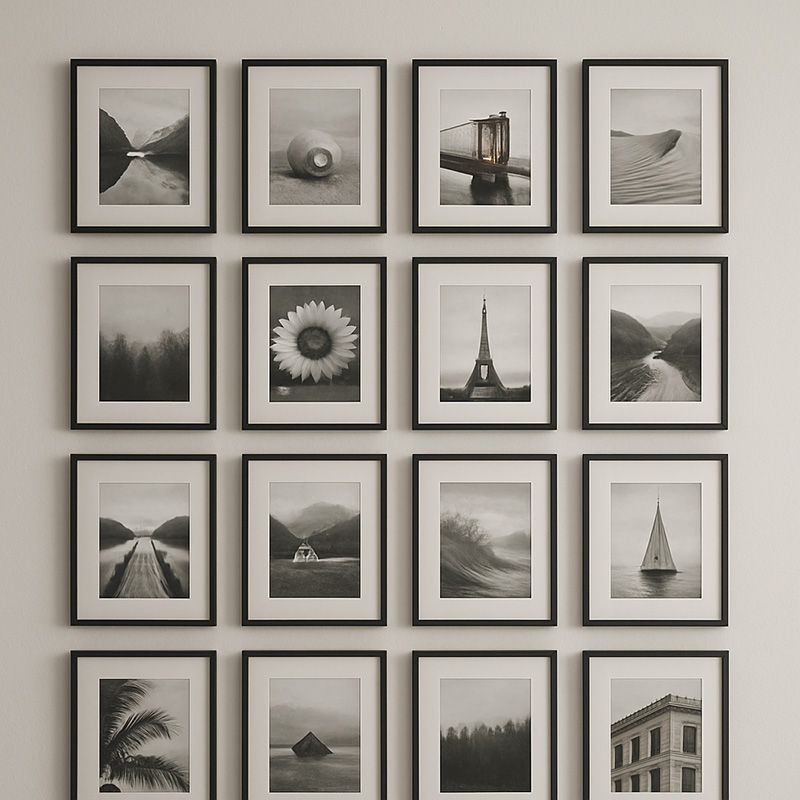 Creative 4x4 Picture Frame Display Ideas