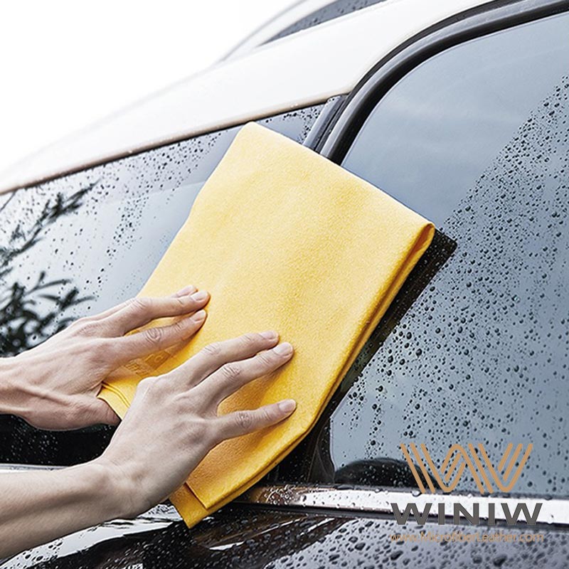 Cuir de chamois synthétique pour chiffon de lavage de voiture