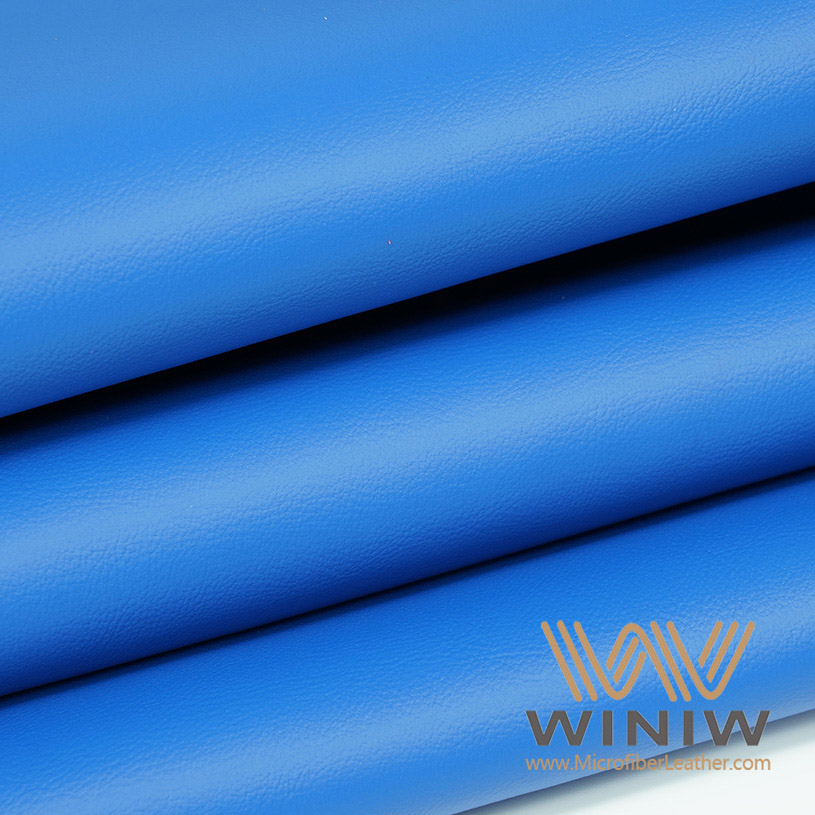 Blue Auto Car Interior Vinyl Fabric Material