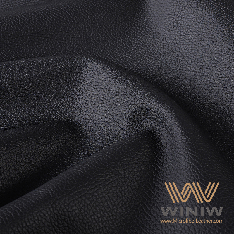 Black Car Interior Leather Upholstery Fabric