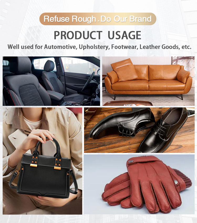 nubuck leather usage