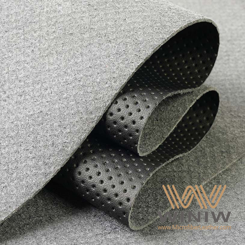 Oem Perforated Auto Leather Upholstery Fabric