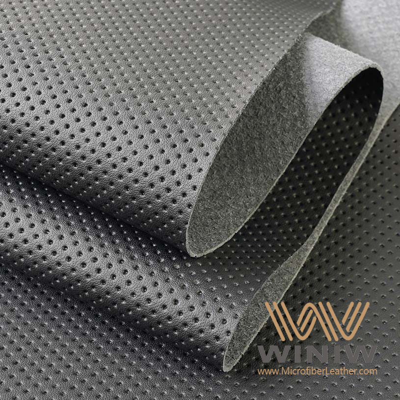 Oem Perforated Auto Leather Upholstery Fabric