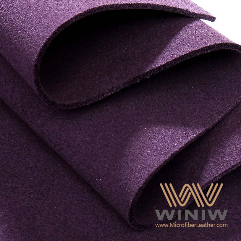 purple suede upholstery fabric