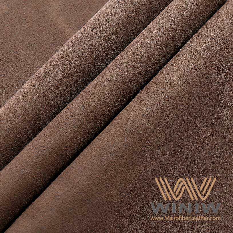 Brown Faux Suede Fabric