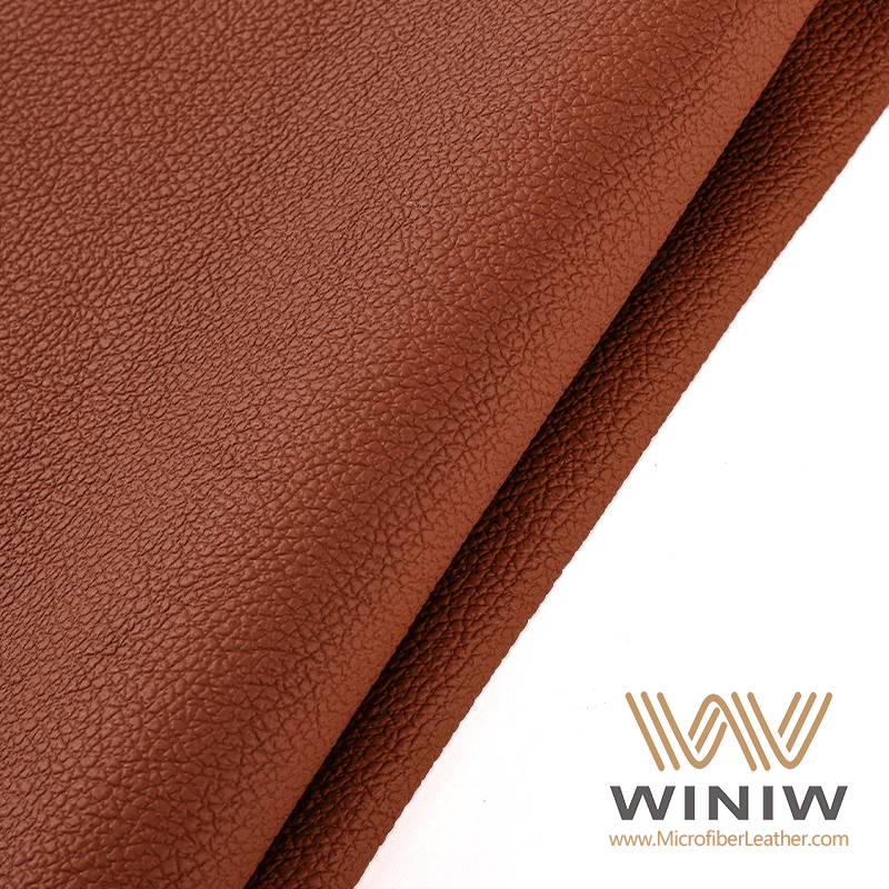 Water Based Pu Microfiber  Leather 