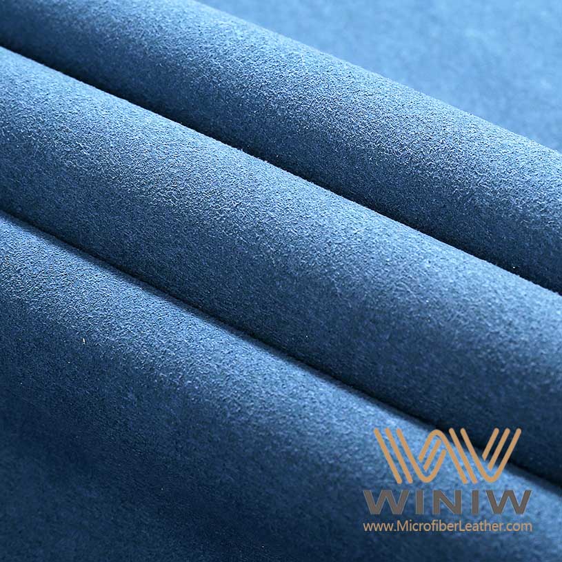 Navy Blue Nappa Suede Fabric Material