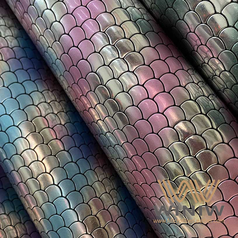 faux snakeskin leather