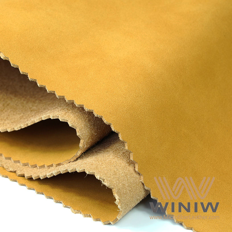 Microfiber Synthetic Sheepskin Shoe Lining Leather Material