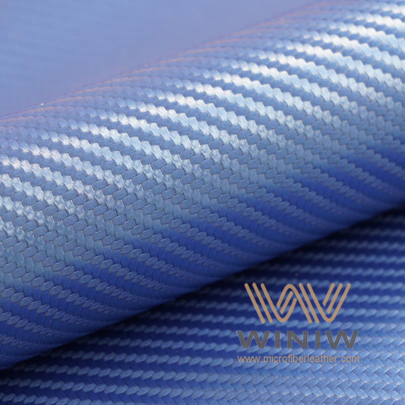 Carbon Fiber Pu Synthetic Leather Material