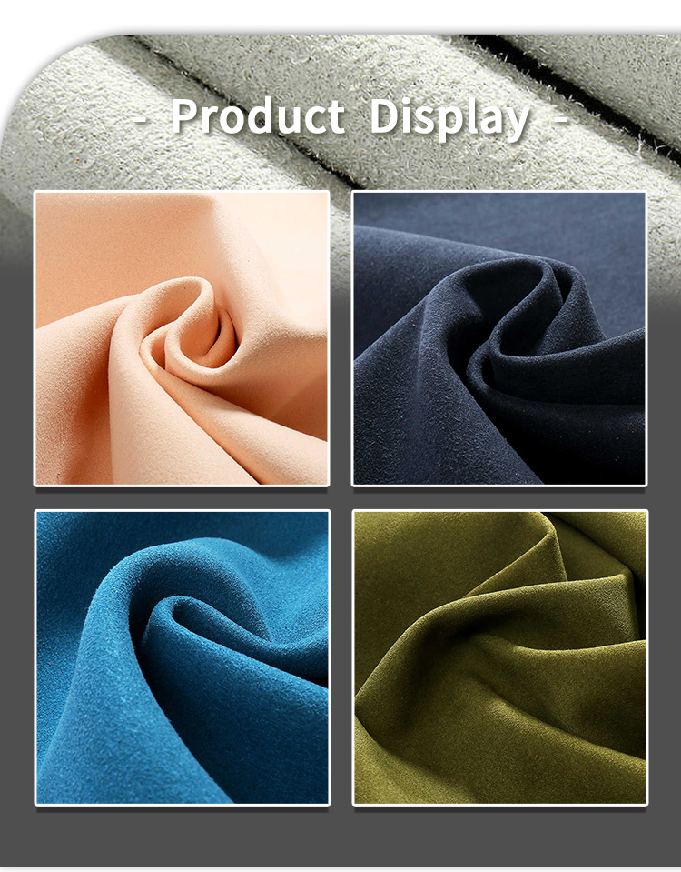 Ultrasuede Microfiber Leather For Making Garment