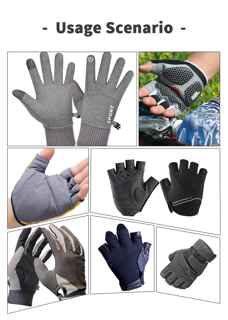 Microfiber Suede Fabric For Making Riding Gloves Material