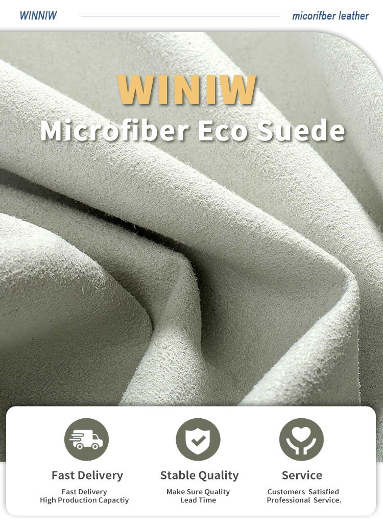 Microfiber Synthetic Leather Fabric