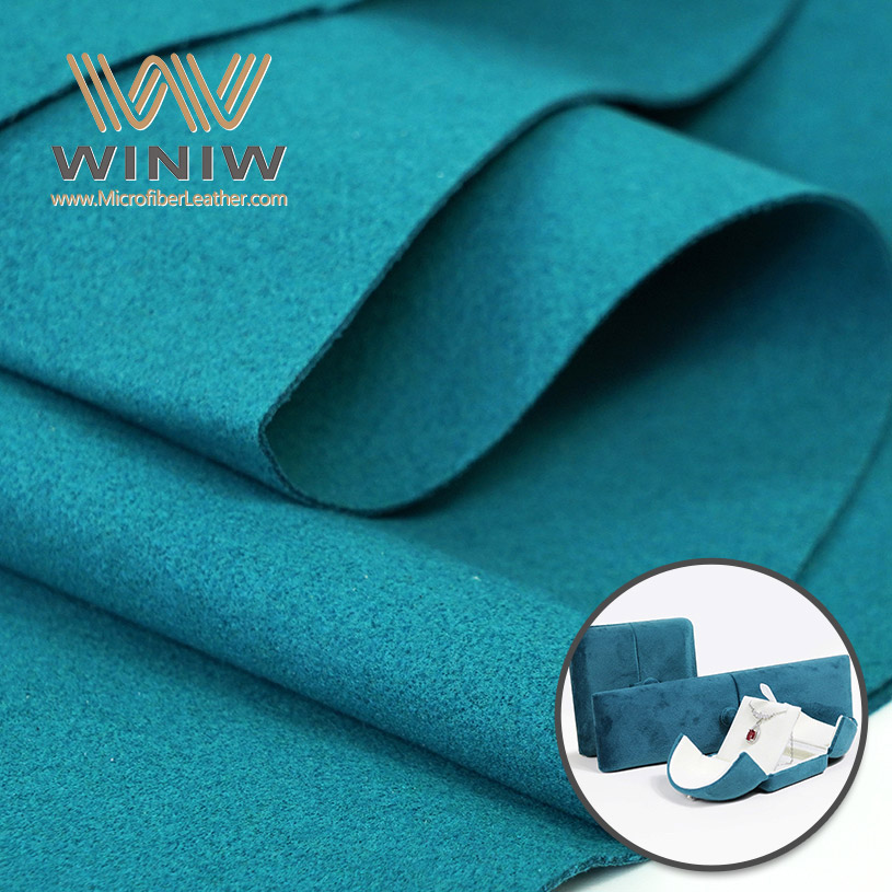 0.6mm Thick Ultrasuede Suede Leatherette Fabric Covering Material
