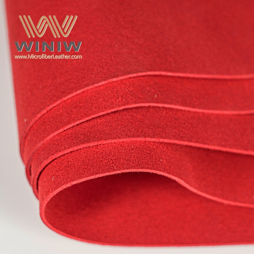 1.4mm Synthetic Leather Microsuede Imitation Suede Leather Fabric For Shoes