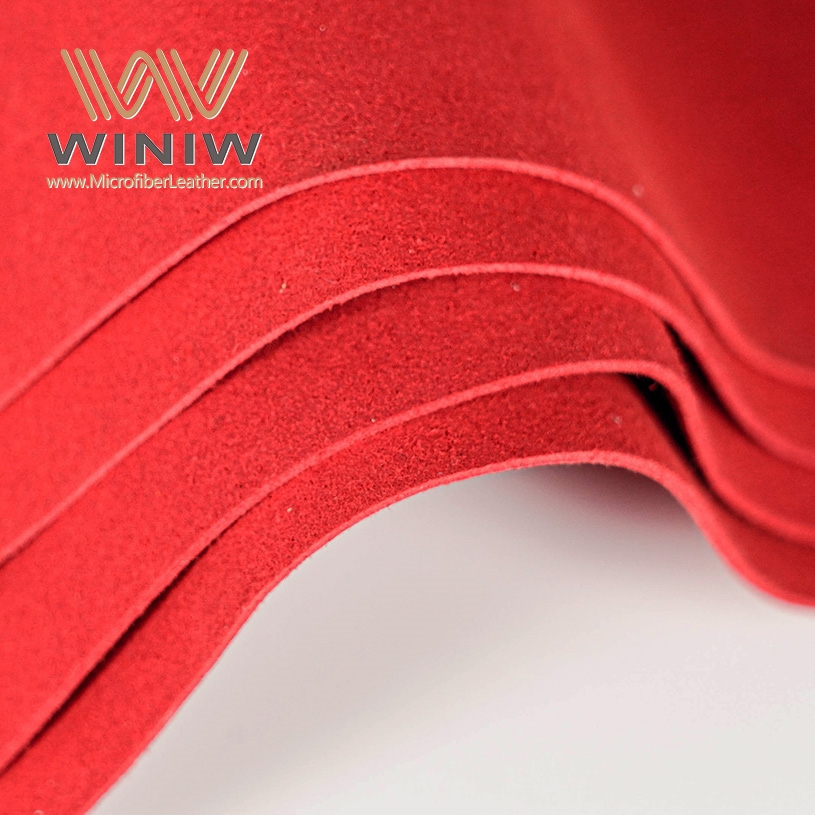 1.4mm Synthetic Leather Microsuede Imitation Suede Leather Fabric For Shoes