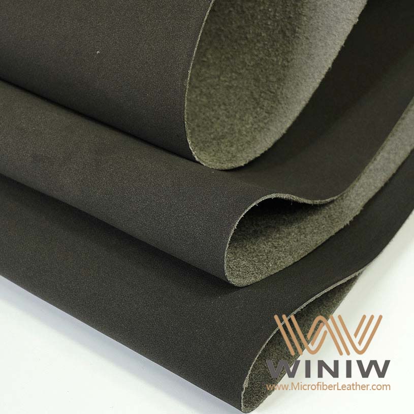 2mm Microsuede PU Imitation Leather Suede Nubuck Leather Fabric For Safety Shoes