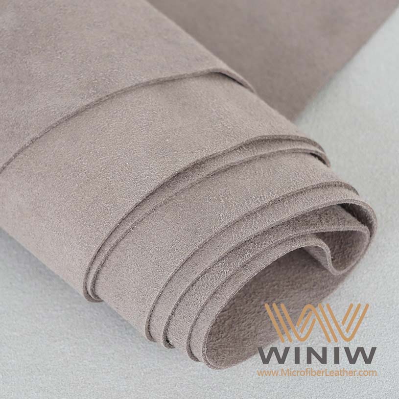 0.6mm Microfiber Ultrasuede Vegan Suede PU Suede Insole Lining Material