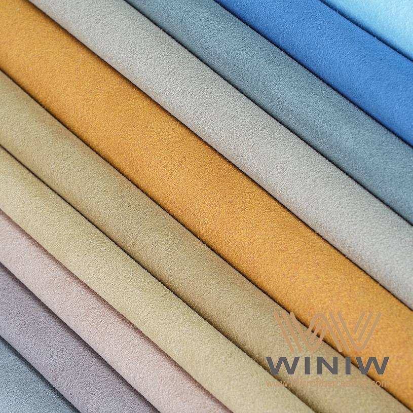 1.6mm Microfiber Suede Ultrasuede Synthetic PU Leather For Orthopedic Shoes