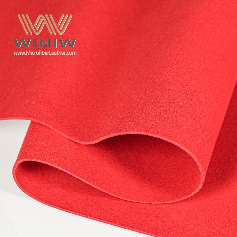 1.6mm Soft Imitation Suede Microsuede Leather Fabric Material For Shoes