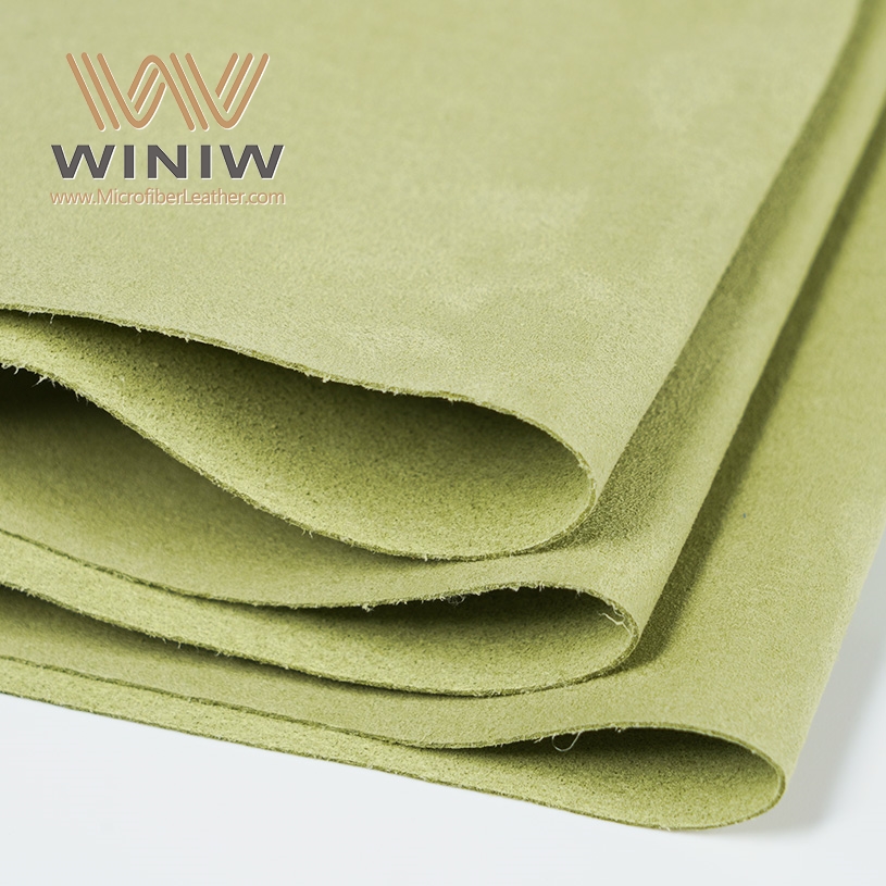 Light Green Microsuede Microfiber Suede Material For Jewelry Box