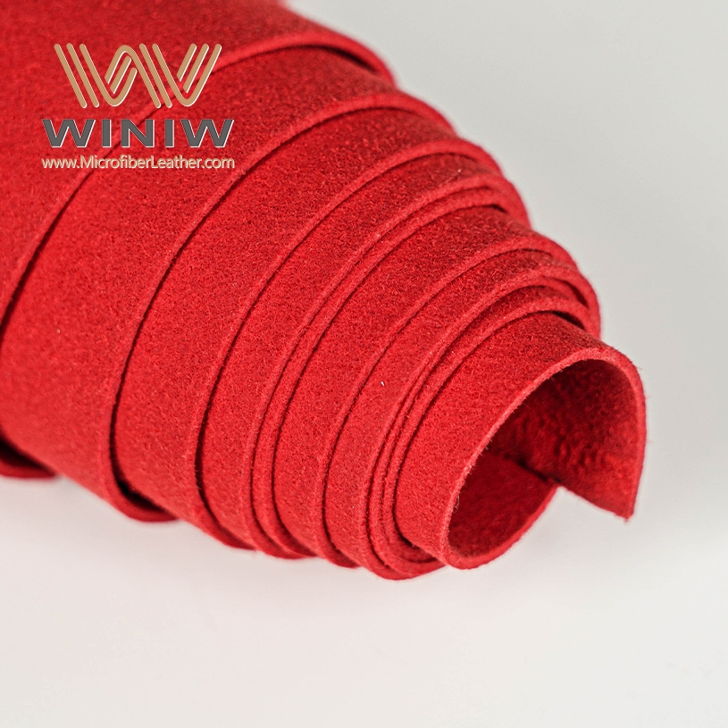 1.2mm Micro Suede Synthetic Suede Leather Vegan Fabric For Making Shoes