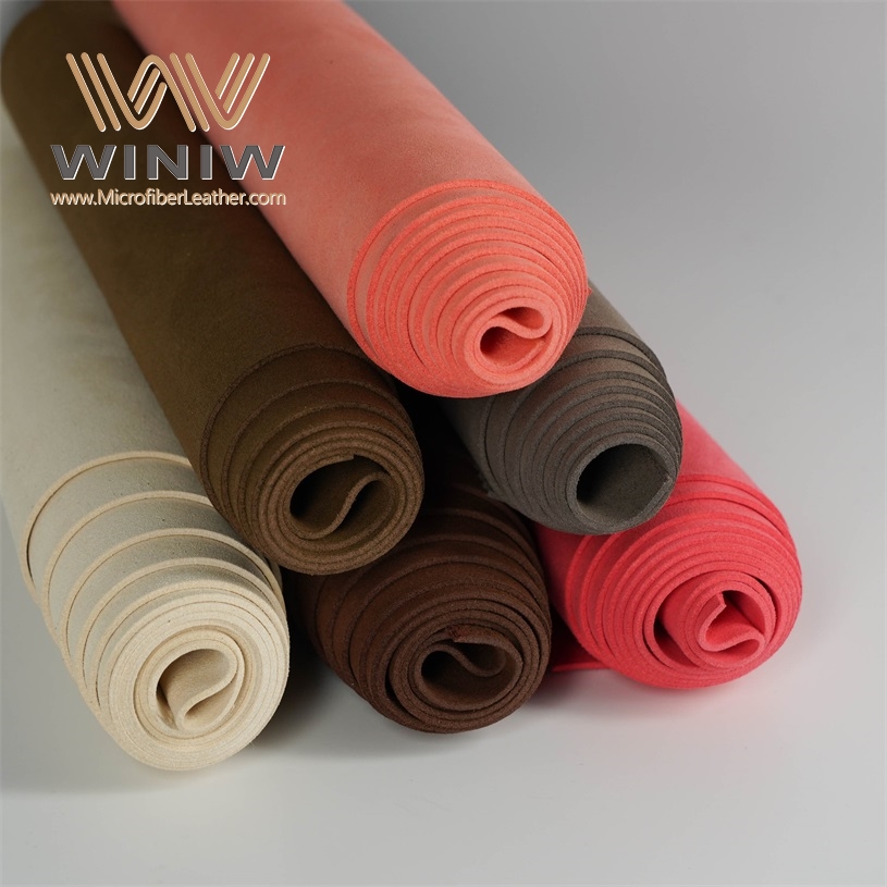 UV-resistant Microsuede PU Leather Synthetic Automotive Fabric