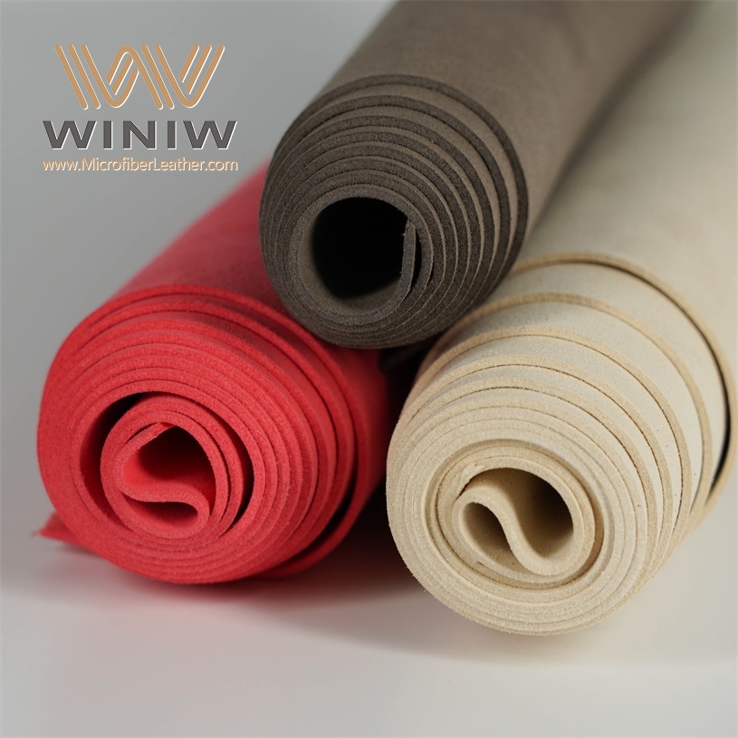 Smooth Microfiber Nubuck Suede Fabric Ultrasuede Automotive Leather