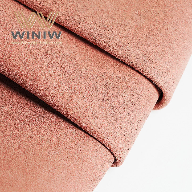 micro fiber pu suede leather for sofa