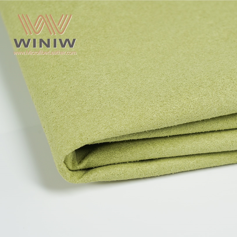 Green Microfiber Vegan Ultrasuede Leather For Jewelry Box