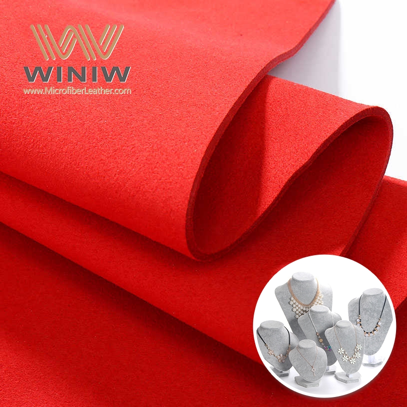 High End PU Nubuck Ultra-suede Leather Fabric Jewelry Box Material