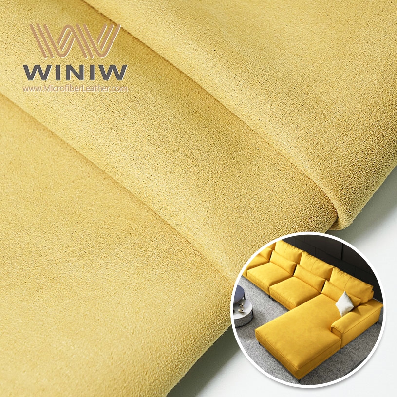 1.4mm Ultra Suede Imitation Fabric Microfiber Suede Sofa Leather