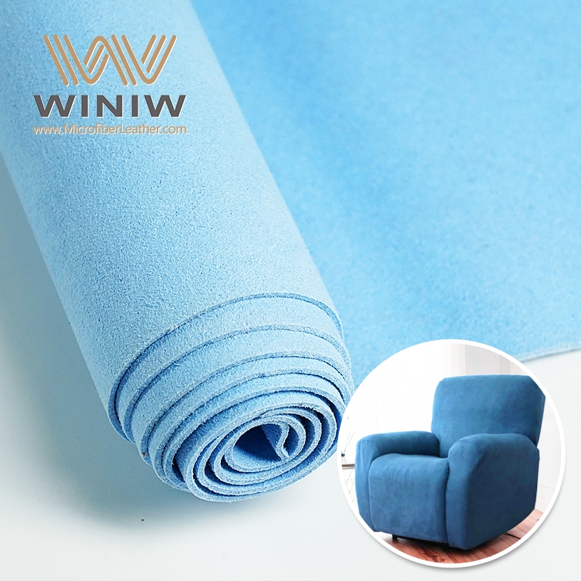 artificial suede microfiber sofa leather